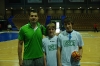 Vladan Krasavac mit Leonhard und Christian